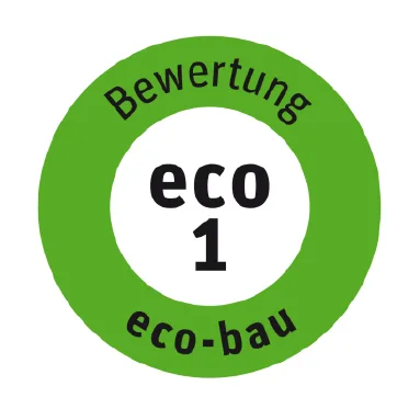 MONOBRICK ZSK® mit «eco-bau»-Zertifizierung